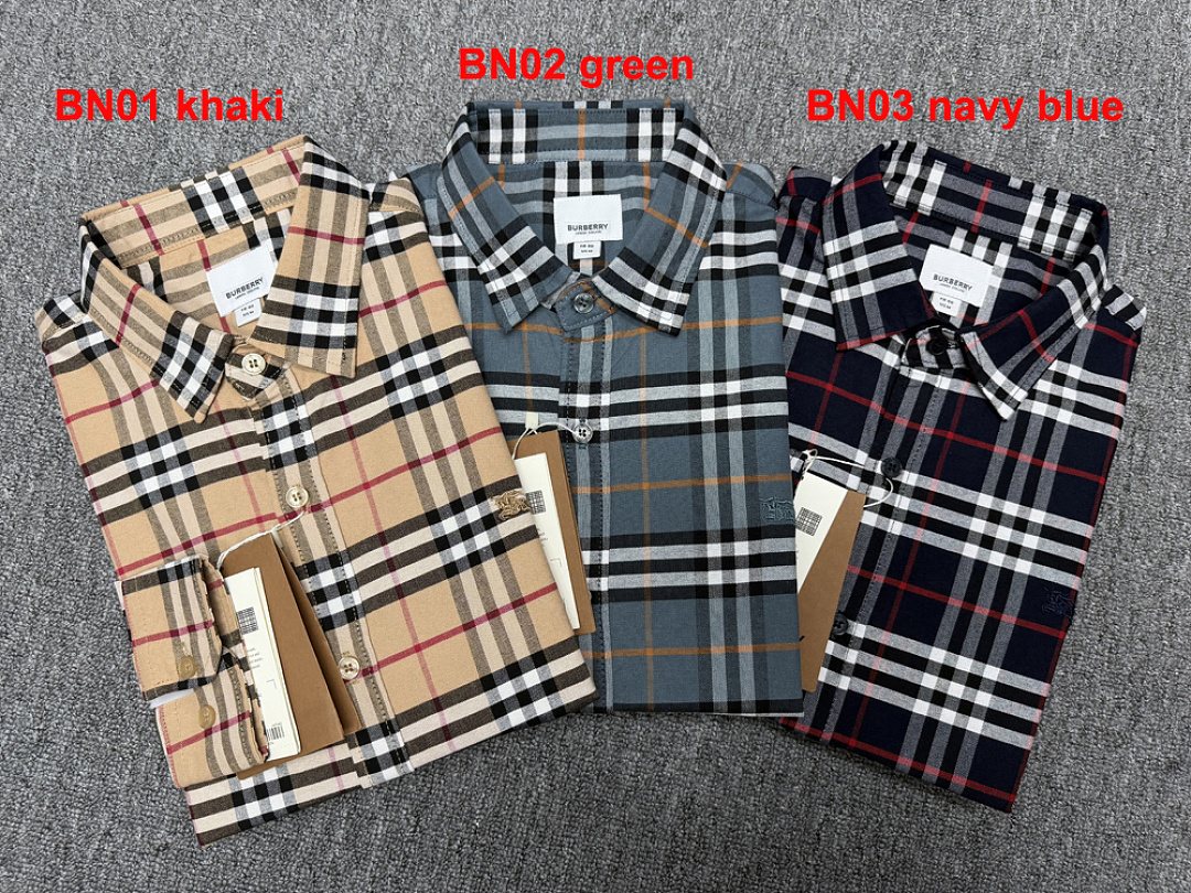 Burberry Simpson Checked Cotton Shirt · A3250 — תמונה 3