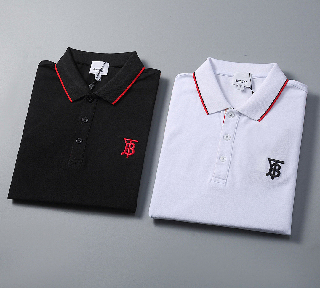 Burberry Icon Stripe Placket Cotton Piqué · A2431 — תמונה 52