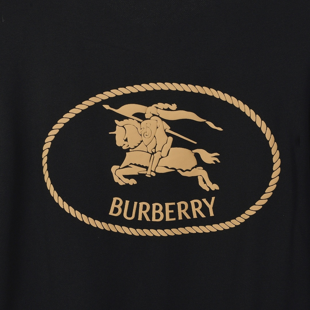 Burberry Logo Cotton Sweatshirt · A3304 — תמונה 8