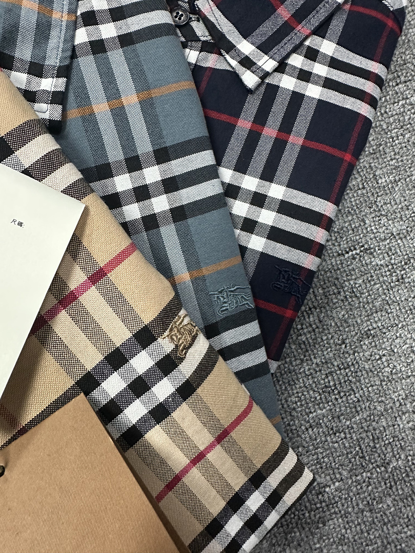 Burberry Classic Fit Check Cotton Shirt · A3040 — תמונה 9