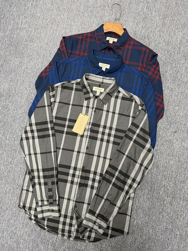Burberry Check Cotton Shirt · A3249 — תמונה 30