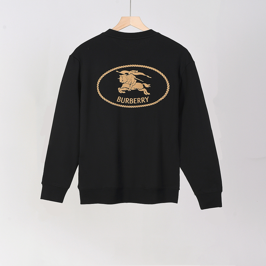 Burberry Logo Cotton Sweatshirt · A3304 — תמונה 32