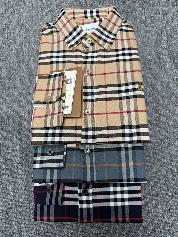 Burberry Simpson Checked Cotton Shirt · A3250 — תמונה 25