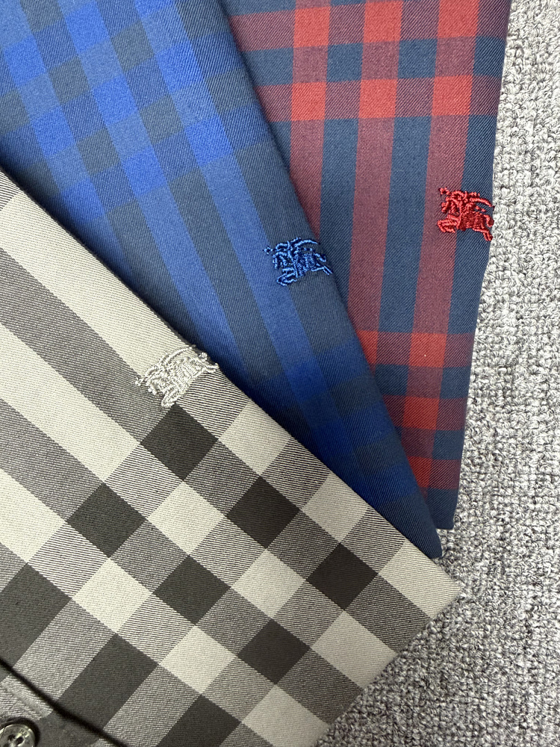 Burberry Check Cotton Shirt · A3249 — תמונה 35
