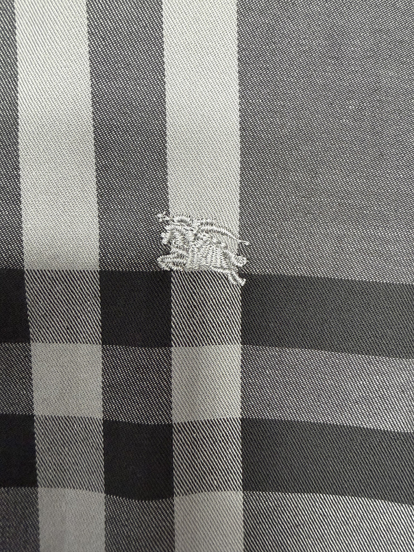Burberry Check Cotton Shirt · A3249 — תמונה 8