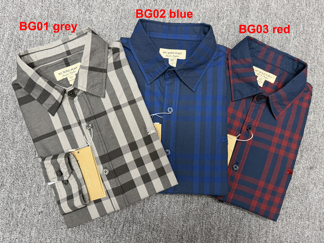 Burberry Check Cotton Shirt · A3249 — תמונה 3