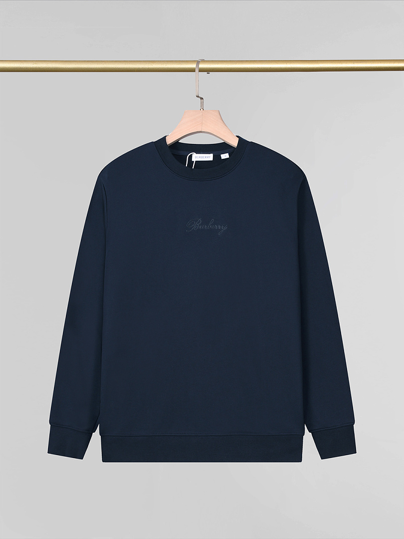 Burberry Check Cursive Logo Cotton Sweatshirt · A3348 — תמונה 22