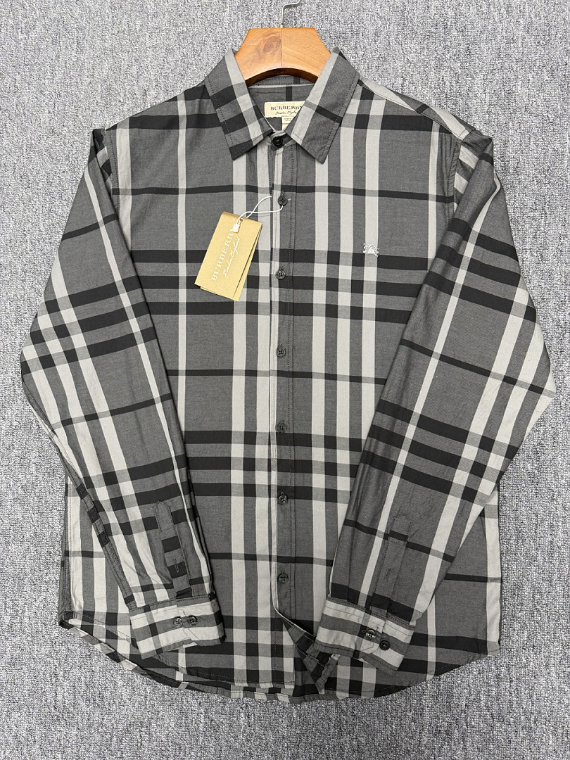 Burberry Check Cotton Shirt · A3249 — תמונה 22