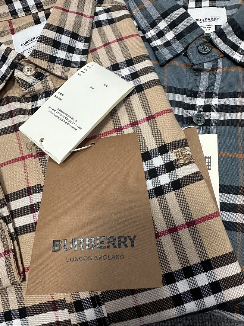 Burberry Classic Fit Check Cotton Shirt · A3040 — תמונה 4