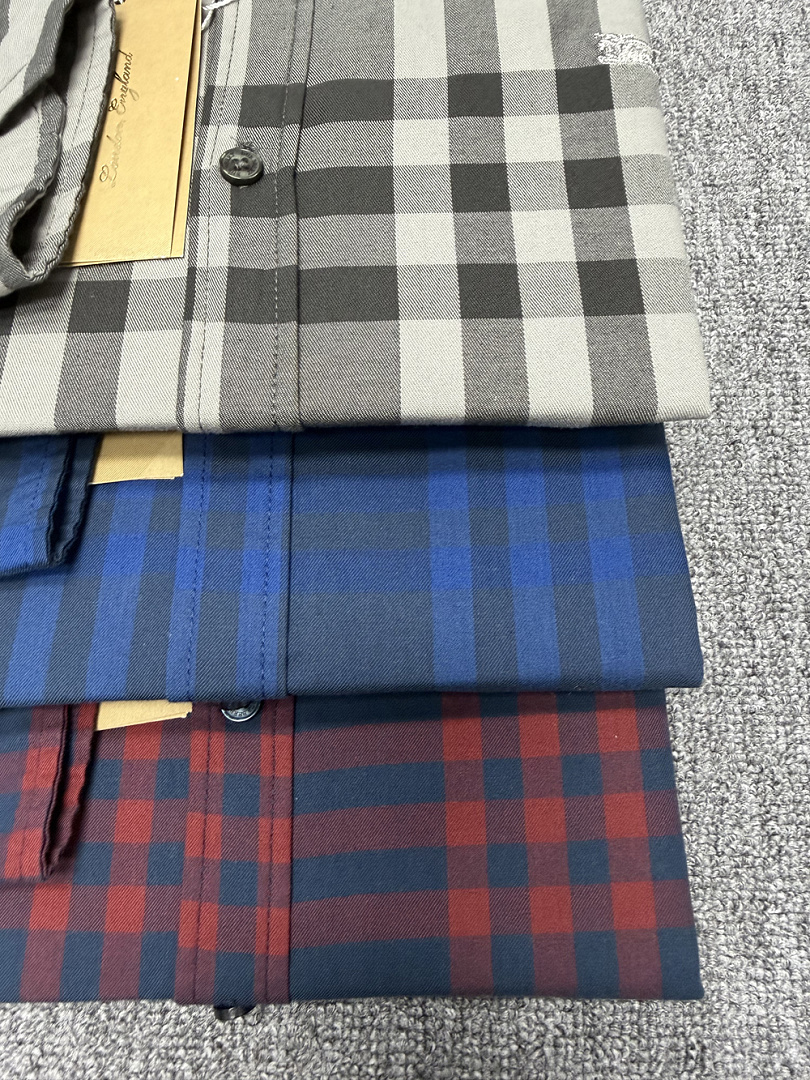 Burberry Check Cotton Shirt · A3249 — תמונה 27