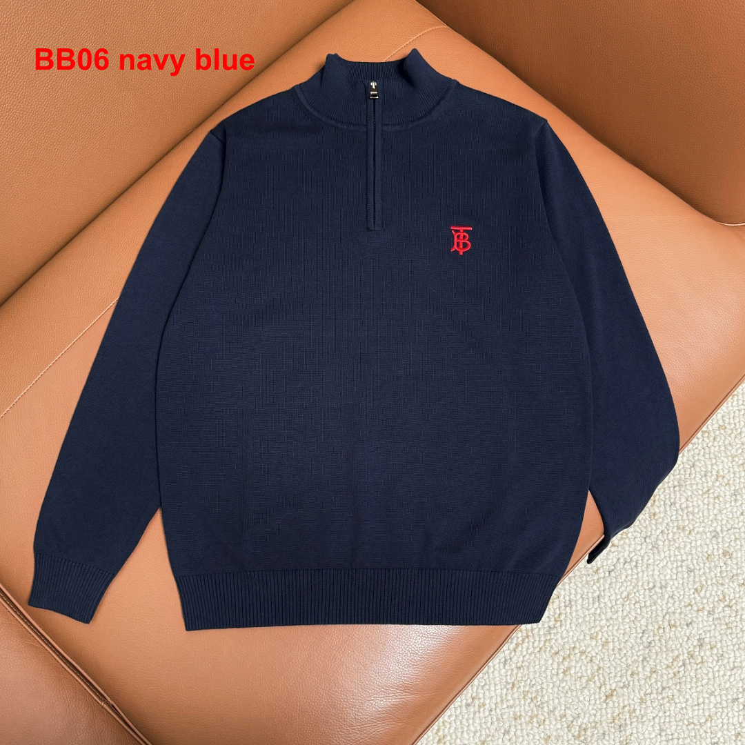 Burberry Half-zip Sweater · A3418 — תמונה 3