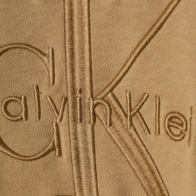 Calvin Klein Monologo Fleece Sweatshirt · A3282 — תמונה 9
