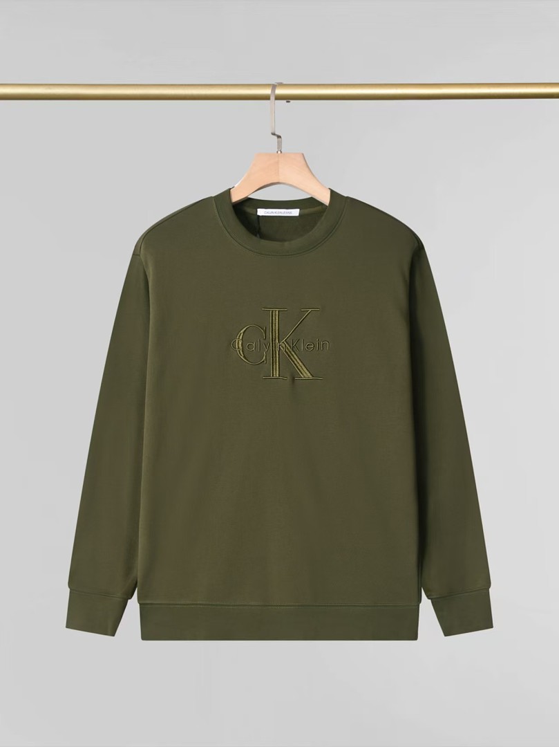 Calvin Klein Monologo Fleece Sweatshirt · A3282 — תמונה 16
