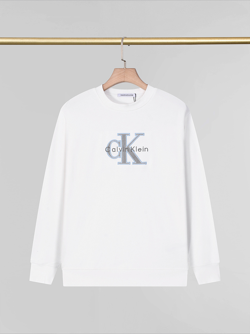 Calvin Klein Monologo Fleece Crewneck Sweatshirt · A3301 — תמונה 54