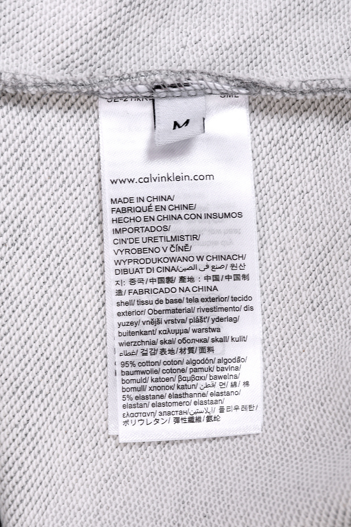 Calvin Klein Monologo Fleece Crewneck Sweatshirt · A3301 — תמונה 30