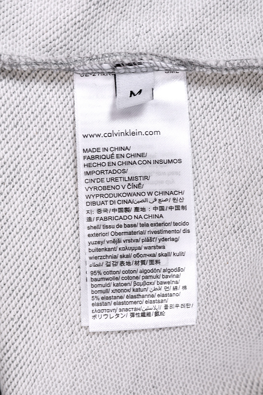 Calvin Klein Monologo Fleece Crewneck Sweatshirt · A3301 — תמונה 31