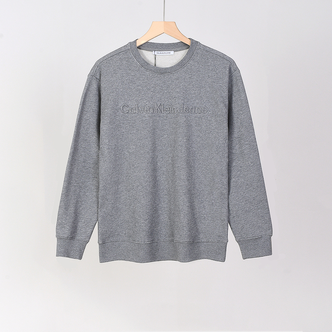 Calvin Klein Monologo Fleece Crewneck Sweatshirt · A3301 — תמונה 26