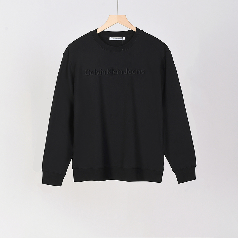 Calvin Klein Monologo Fleece Crewneck Sweatshirt · A3301 — תמונה 29