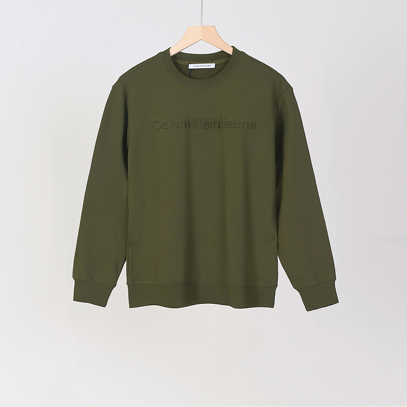 Calvin Klein Monologo Fleece Crewneck Sweatshirt · A3301 — תמונה 25