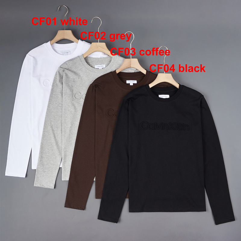 Calvin Klein — חולצת טי שרוול ארוך · A3445