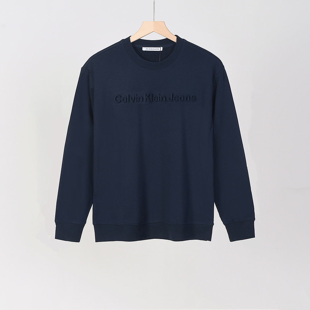 Calvin Klein Monologo Fleece Crewneck Sweatshirt · A3301 — תמונה 22