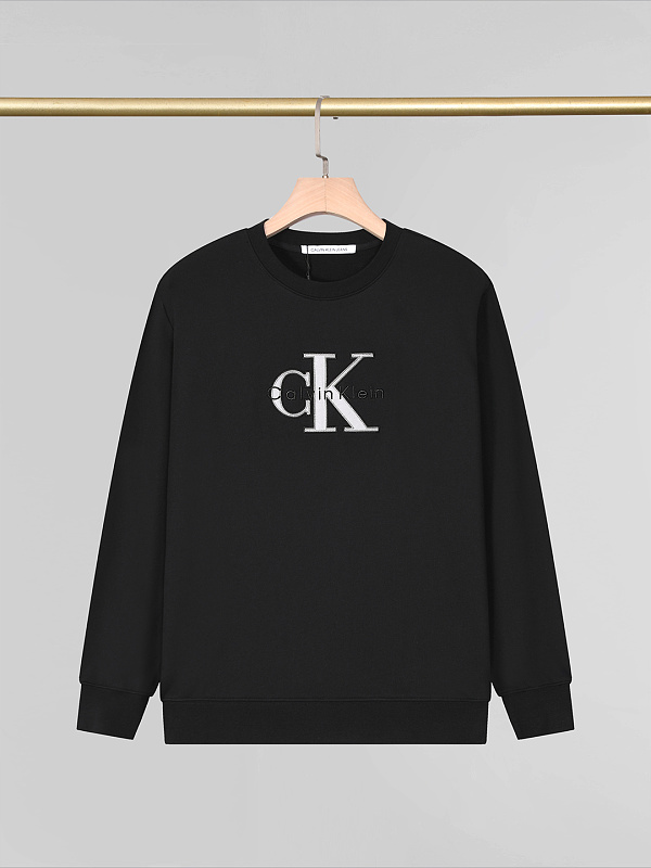Calvin Klein Monologo Fleece Crewneck Sweatshirt · A3301 — תמונה 57
