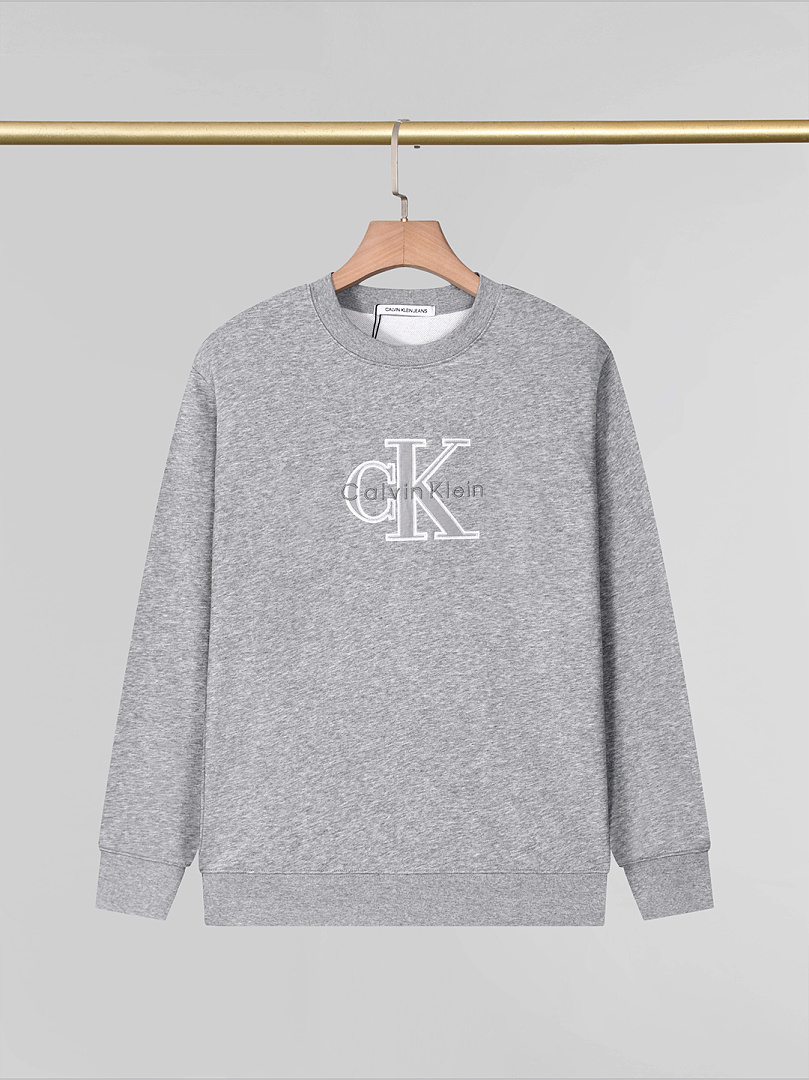 Calvin Klein Monologo Fleece Crewneck Sweatshirt · A3301 — תמונה 52