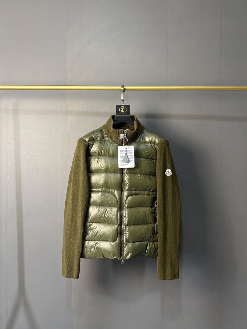 Moncler Grenoble Padded Wool Zip-Up Cardigan · ZT14050 — תמונה 7
