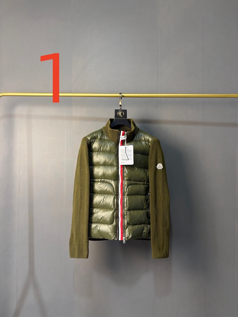 Moncler Grenoble Padded Wool Zip-Up Cardigan · ZT14050 — תמונה 5