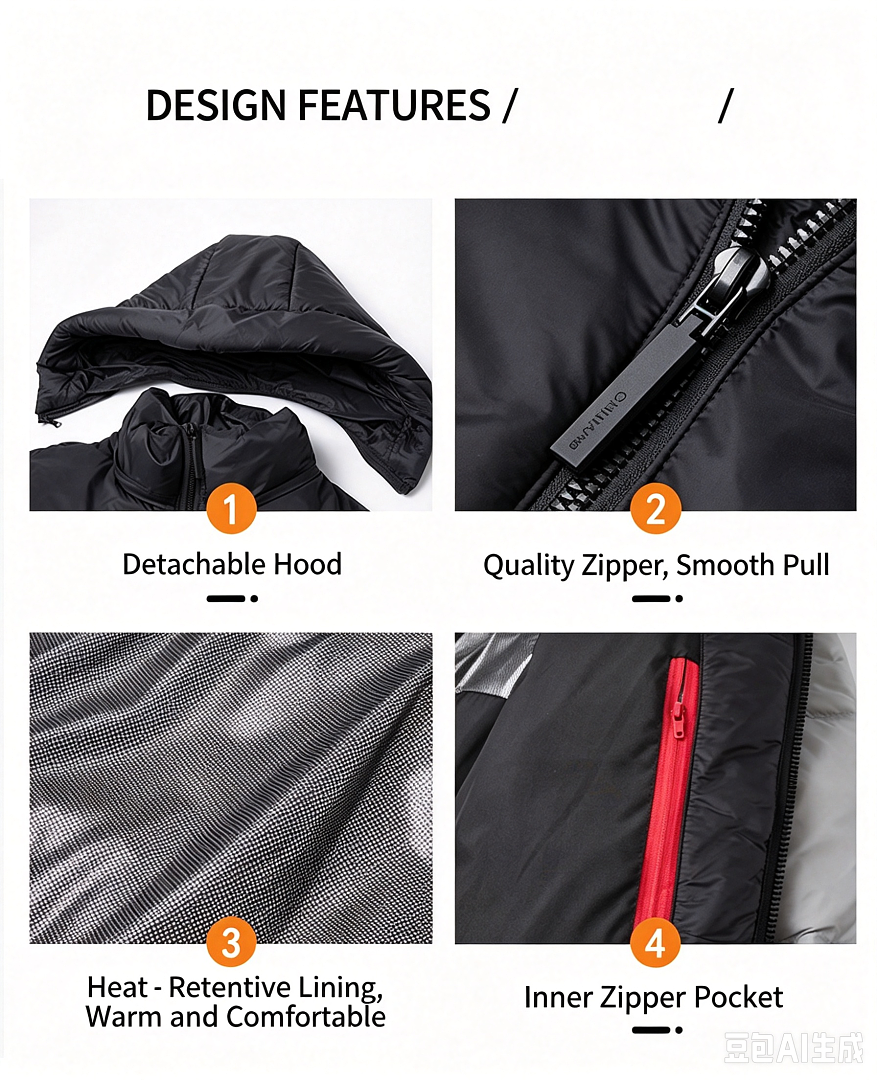 Adidas Helionic Hooded Down Jacket · ZT13782 — תמונה 7