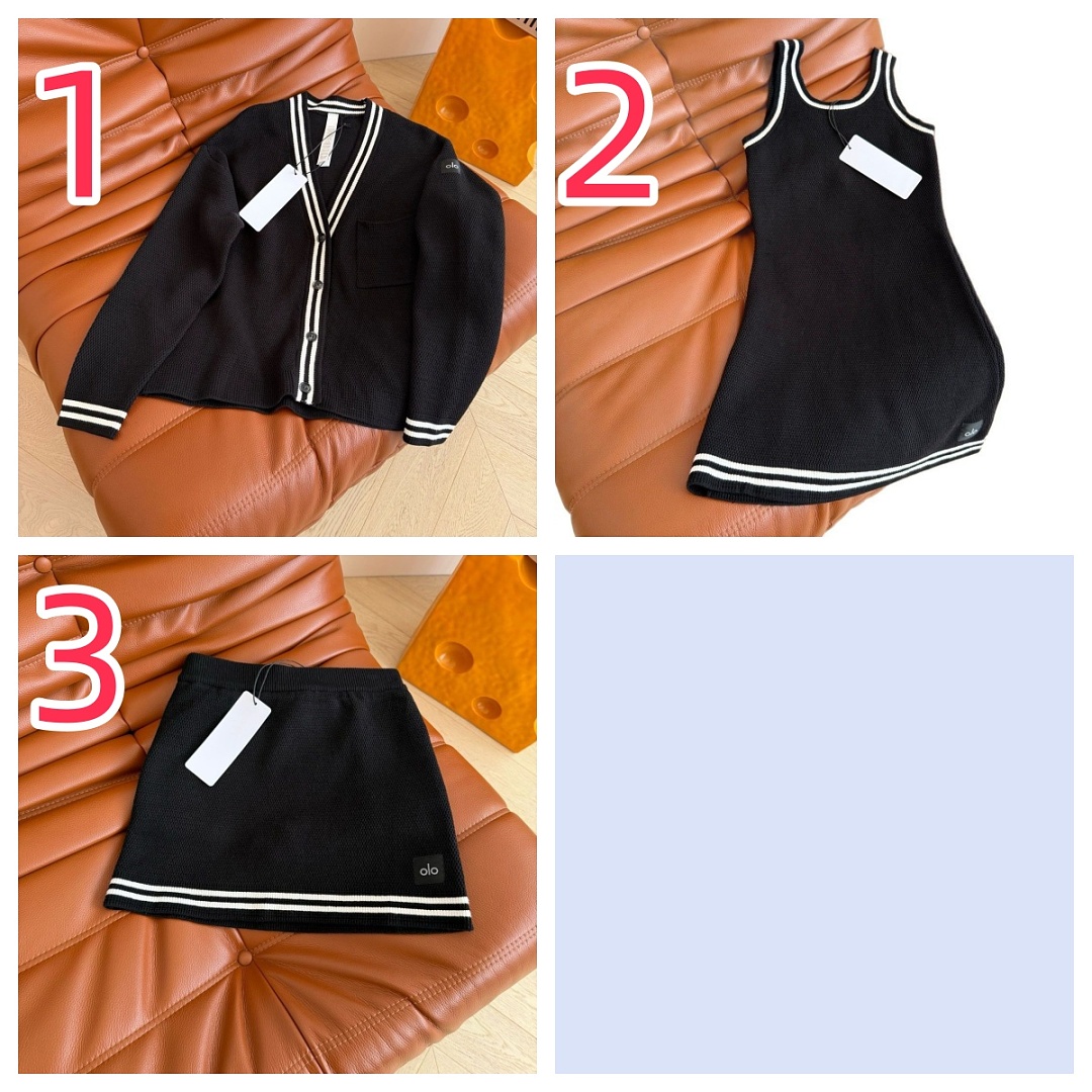 Alo Yoga Tennis Club Sweater Knit Skirt · ZT14216 — תמונה 3