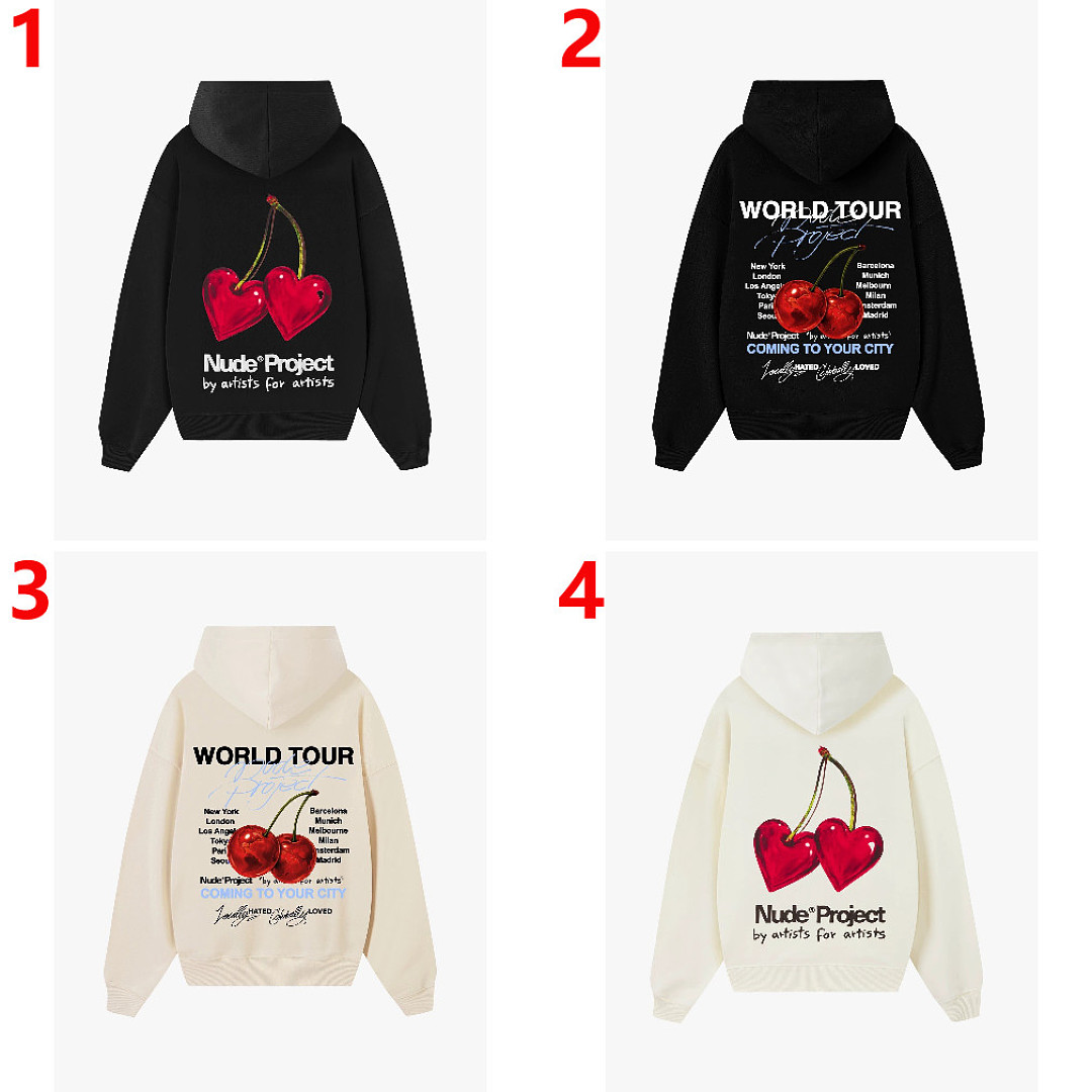 Nude Project Juicy Cherry Hoodie · ZT13671 — תמונה 2