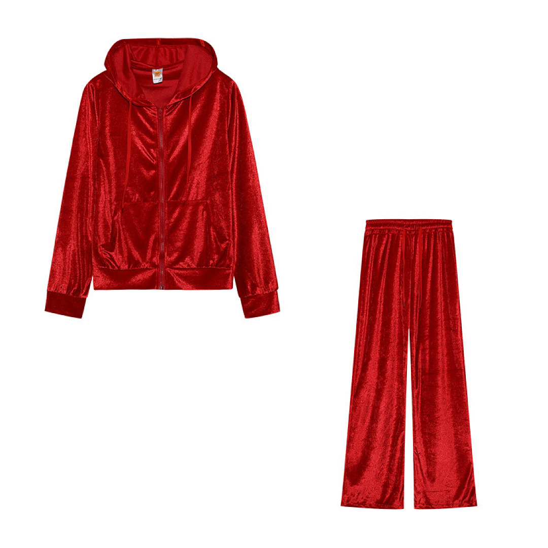Juicy Couture OG Big Bling Velour Hoodie · ZT13978 — תמונה 7