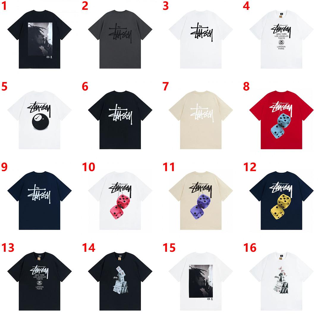 Stussy Fuzzy Dice Tee · ZT13711 — תמונה 3