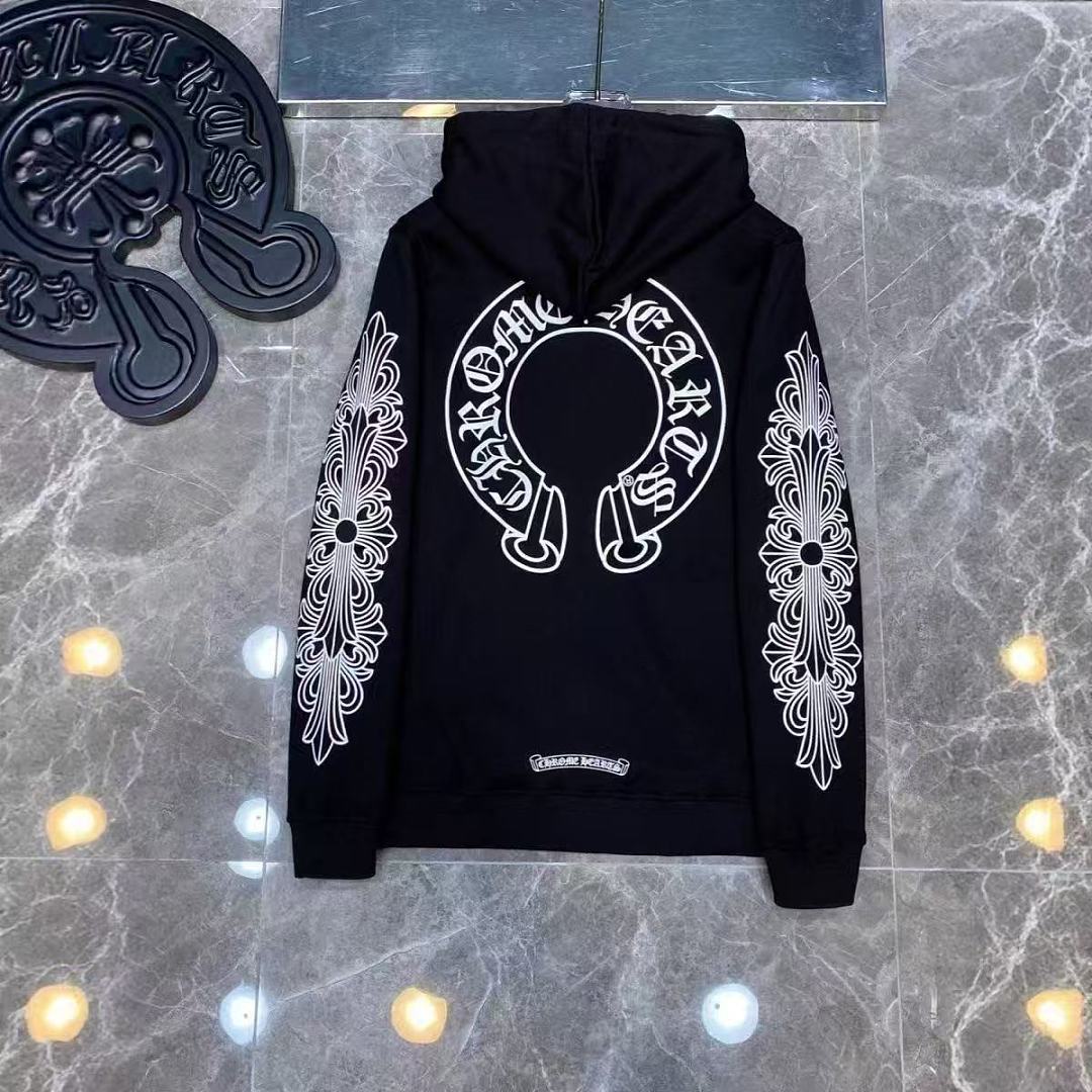 Chrome Hearts Floral Cross Zip Hoodie · ZT13677 — תמונה 8