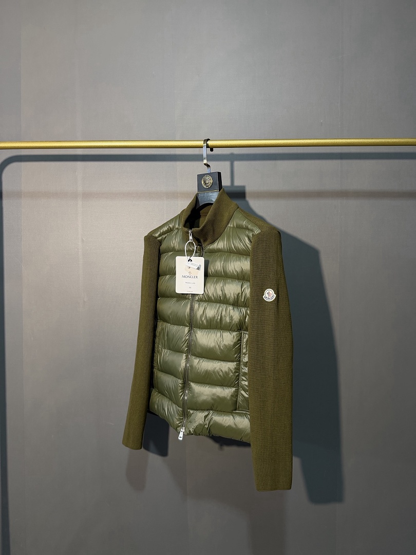Moncler Padded Wool Zip-Up Cardigan · ZT14044 — תמונה 13