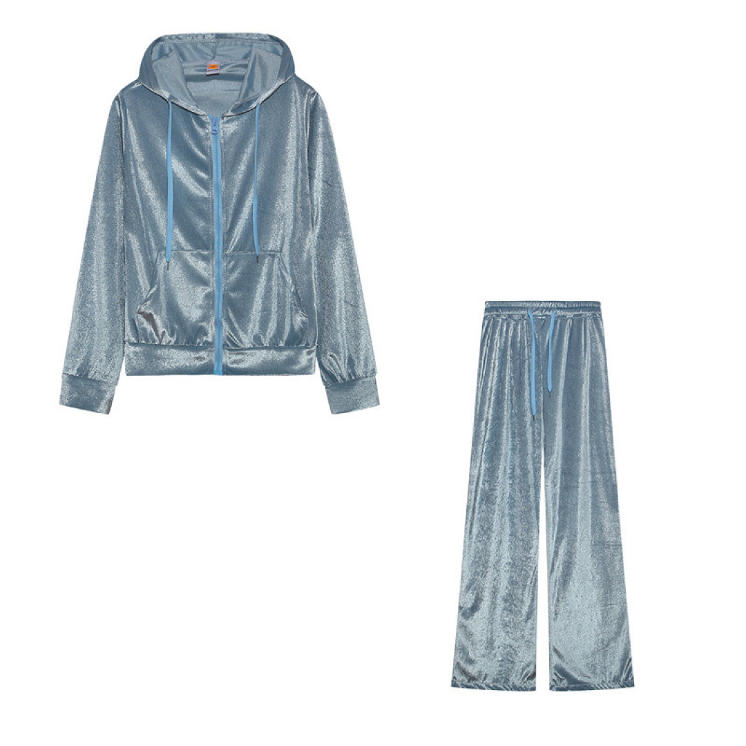 Juicy Couture OG Big Bling Velour Hoodie · ZT13978 — תמונה 13
