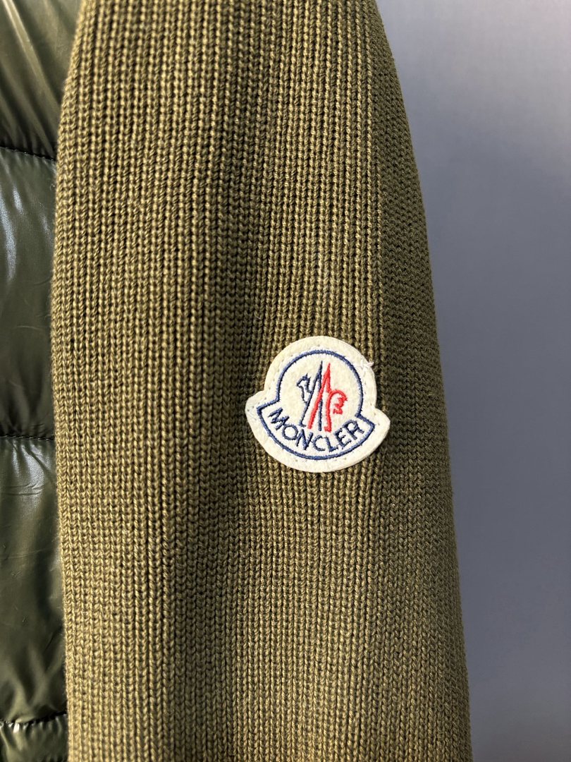 Moncler Grenoble Padded Wool Zip-Up Cardigan · ZT14050 — תמונה 11