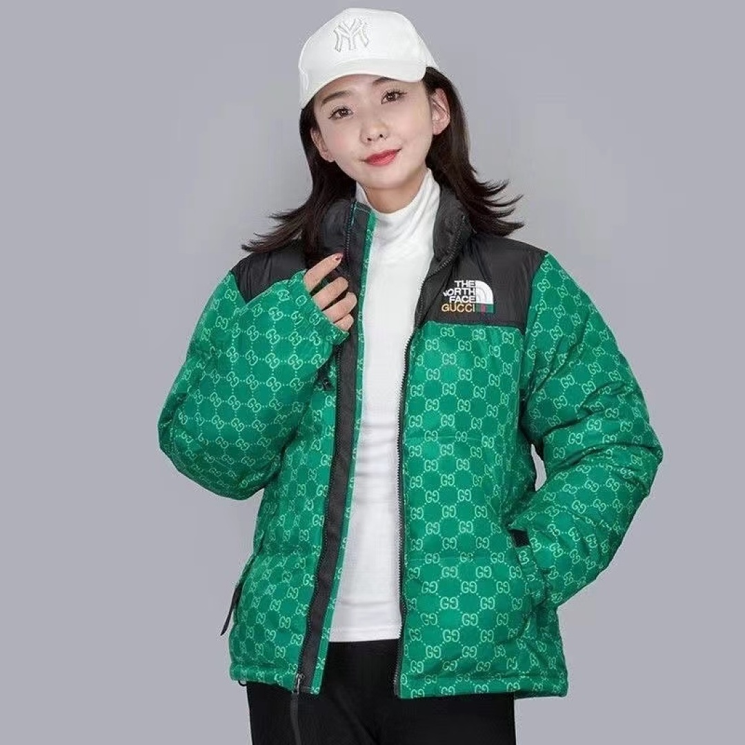 The North Face x Gucci GG Monogram Puffer Jacket · ZT13768 — תמונה 4