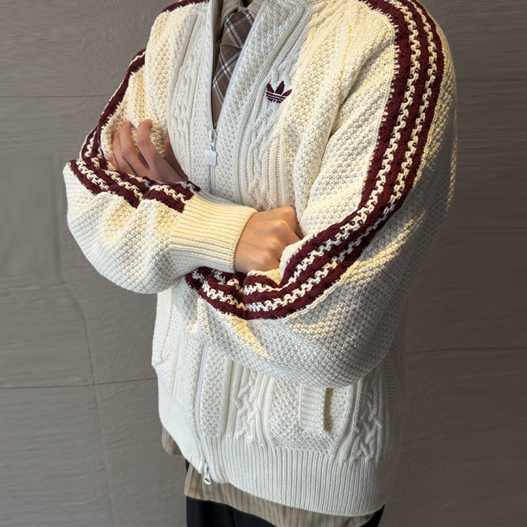 Adidas Archive Cutline Knit Track Top · ZT13954 — תמונה 4