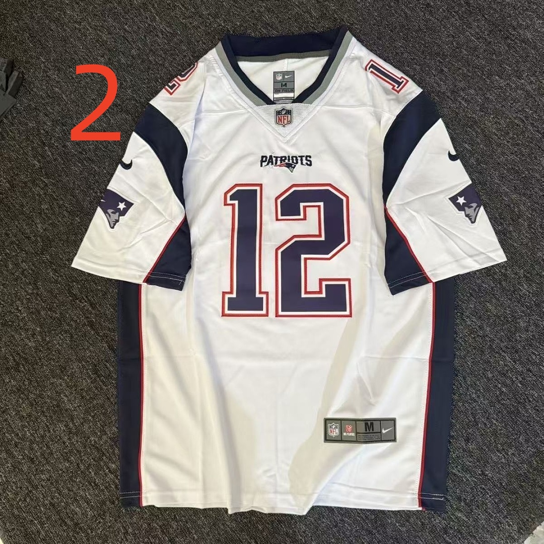 Nike Tom Brady Patriots Game Jersey · ZT13752 — תמונה 3