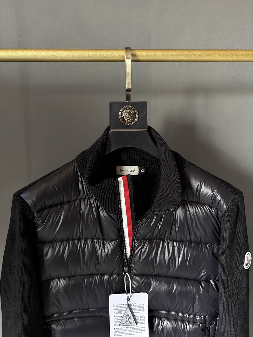 Moncler Grenoble Padded Wool Zip-Up Cardigan · ZT14050 — תמונה 19