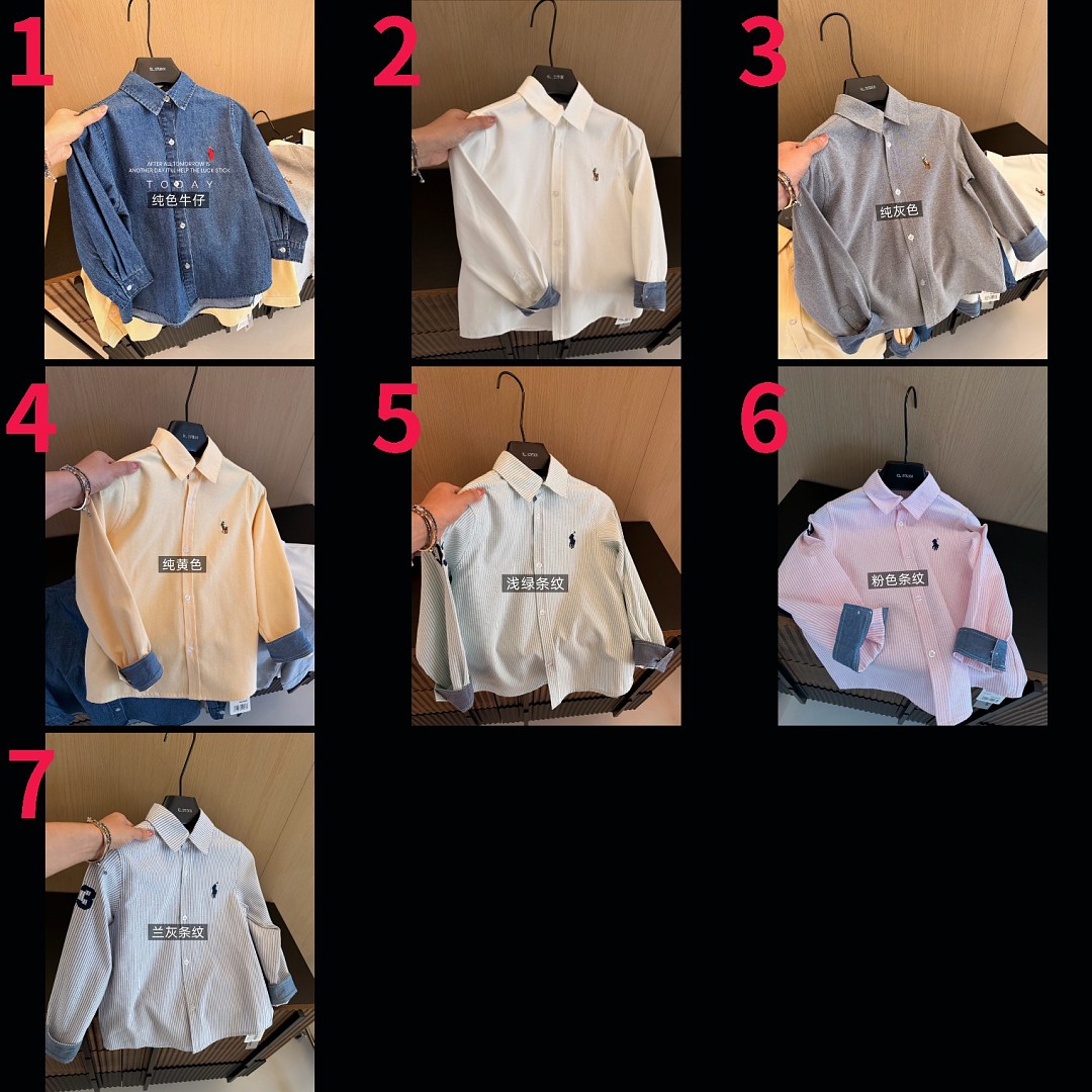 Polo Ralph Lauren Oxford Cotton Button-Down Shirt · ZT14095 — תמונה 42