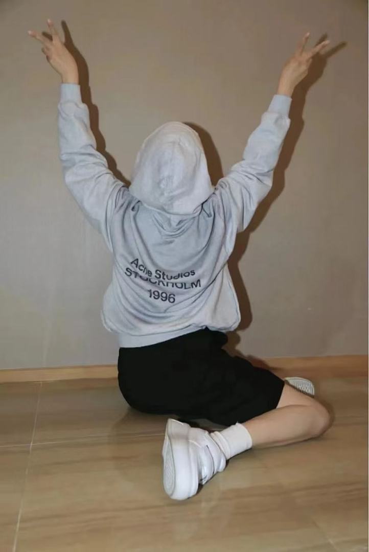 Acne Studios Fleece logo hoodie · ZT13749 — תמונה 10