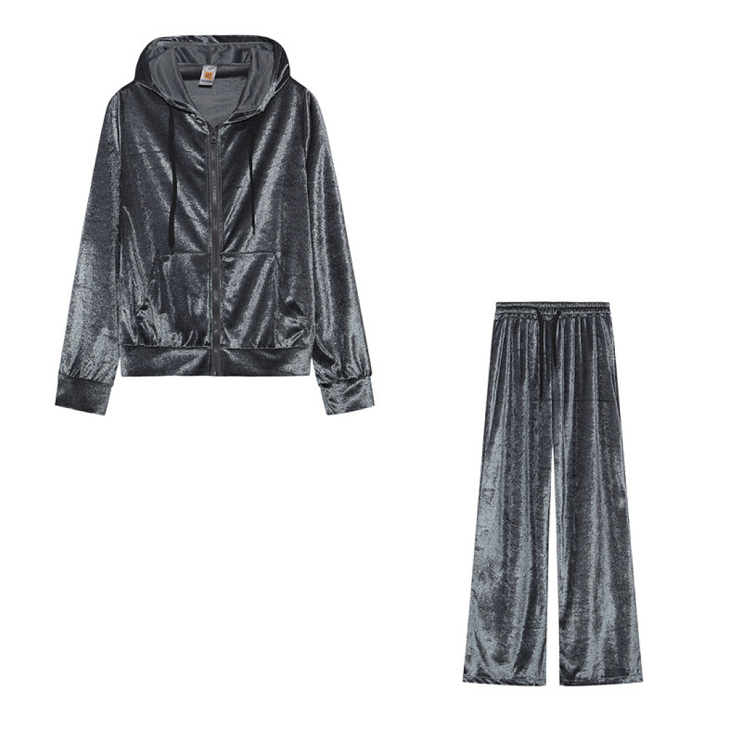 Juicy Couture OG Big Bling Velour Hoodie · ZT13978 — תמונה 9