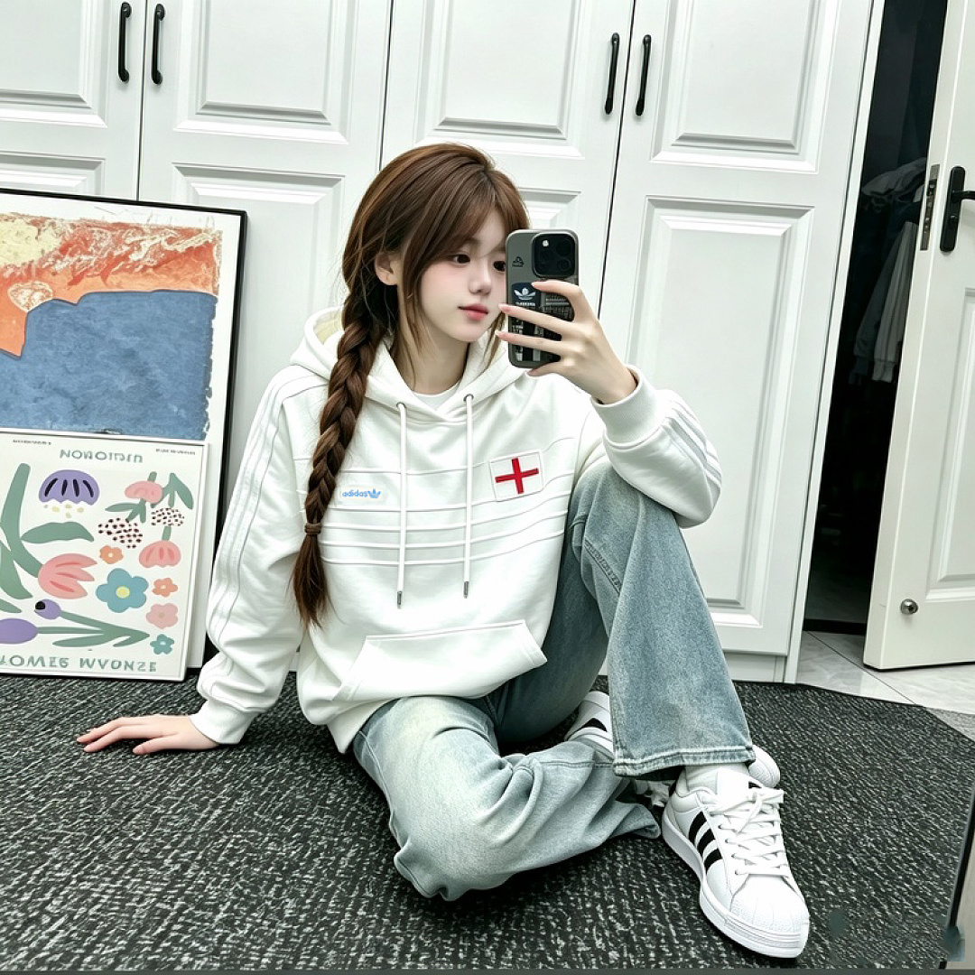 Adidas — סווטשירט וקפוצ'ון · ZT13945 — תמונה 17