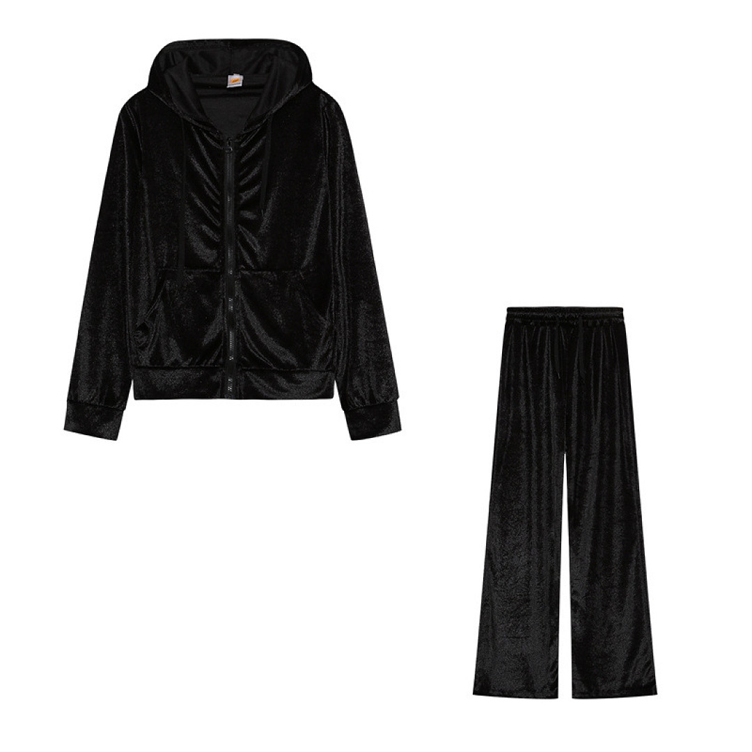 Juicy Couture OG Big Bling Velour Hoodie · ZT13978 — תמונה 11