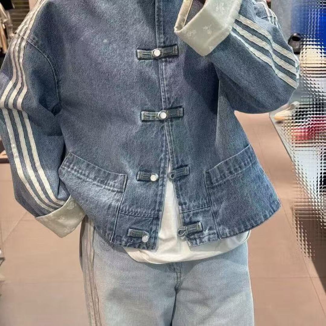 Adidas New Chinese Denim Jacket · ZT13713 — תמונה 8