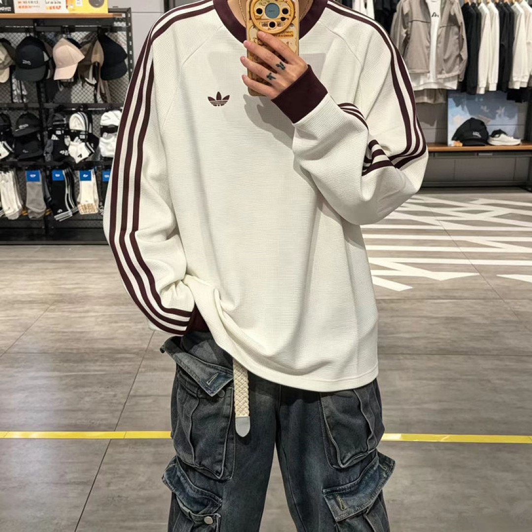 Adidas Adicolor Classics Waffle Crew · ZT13942 — תמונה 3