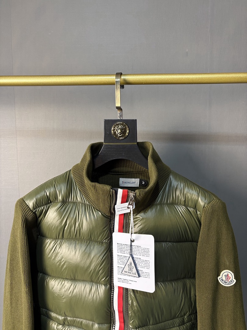 Moncler Grenoble Padded Wool Zip-Up Cardigan · ZT14050 — תמונה 9